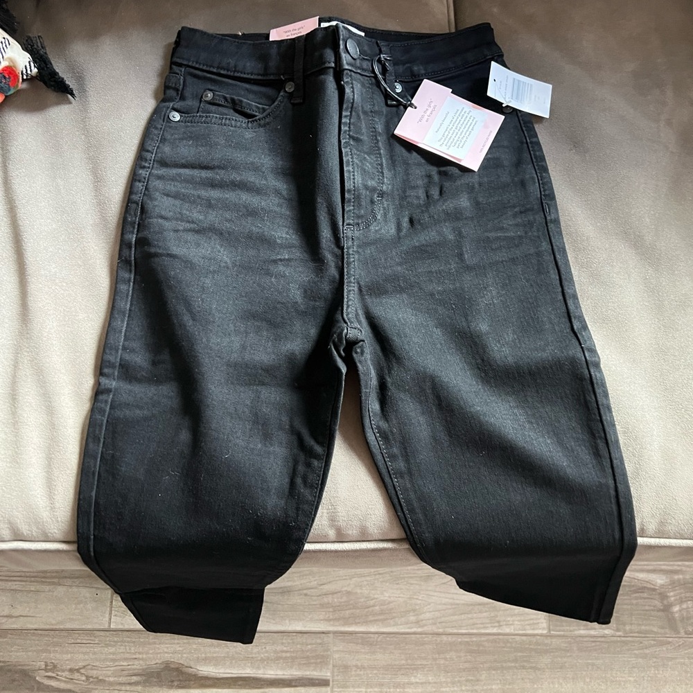 NWT AVEC LES FILLES HIGH WAIST SCULP SKINNY JEANS!